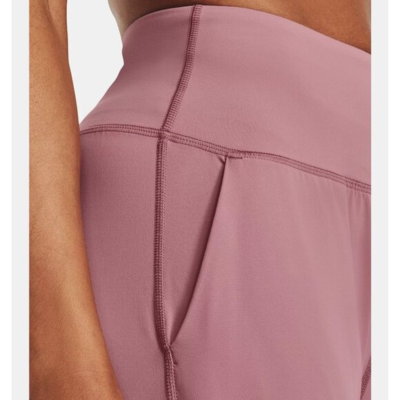NWT Under Armour Women's UA Meridian Joggers in Pink Elixir Size XS - Picture 4 of 8